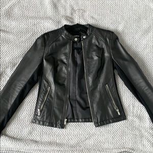 Black Express Leather Jacket